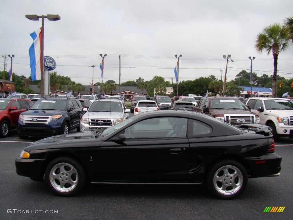 1994 Mustang Cobra Coupe - Black / Black photo #5