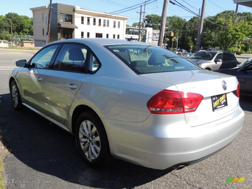2013 Passat 2.5L S - Reflex Silver Metallic / Titan Black photo #7