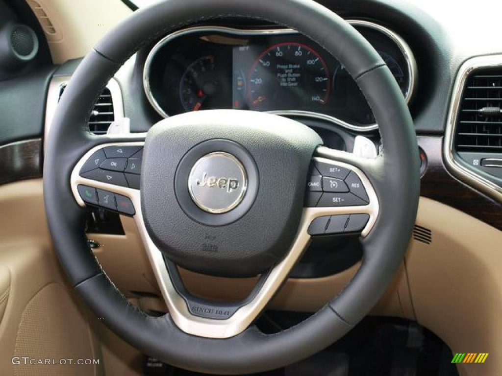 2014 Grand Cherokee Laredo 4x4 - Brilliant Black Crystal Pearl / New Zealand Black/Light Frost photo #6