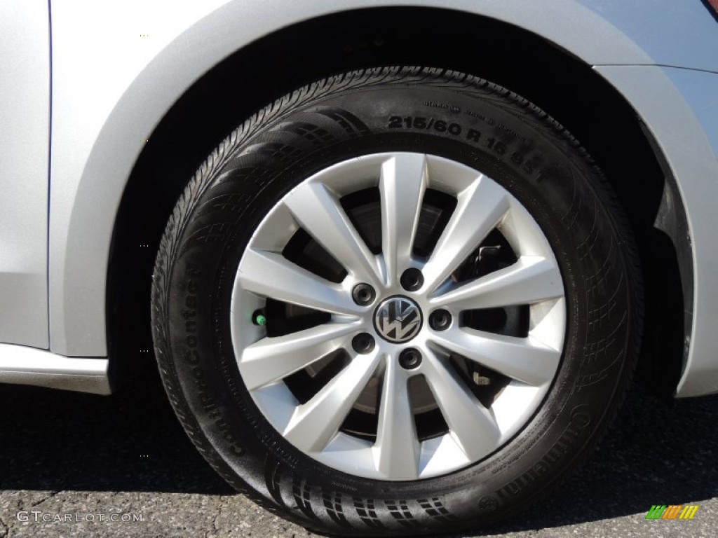 2013 Volkswagen Passat 2.5L S Wheel Photo #81903528