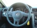 Titan Black Steering Wheel Photo for 2013 Volkswagen Passat #81903641