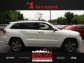 2014 Bright White Jeep Grand Cherokee Overland 4x4  photo #1