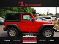 2013 Rock Lobster Red Jeep Wrangler Sport S 4x4  photo #1