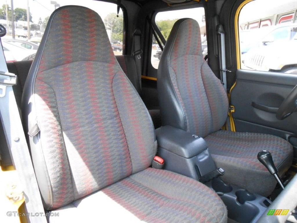 Agate Interior 2000 Jeep Wrangler Sport 4x4 Photo #81904670