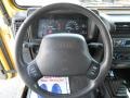 2000 Jeep Wrangler Agate Interior Steering Wheel Photo