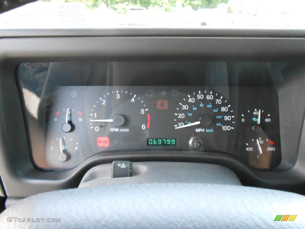 2000 Jeep Wrangler Sport 4x4 Gauges Photos