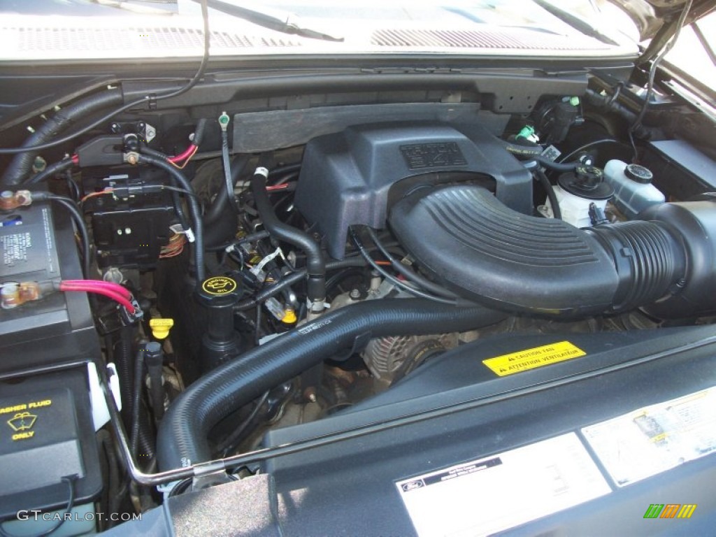 2000 Ford F150 Harley Davidson Extended Cab 5.4 Liter SOHC 16-Valve Triton V8 Engine Photo #81905146