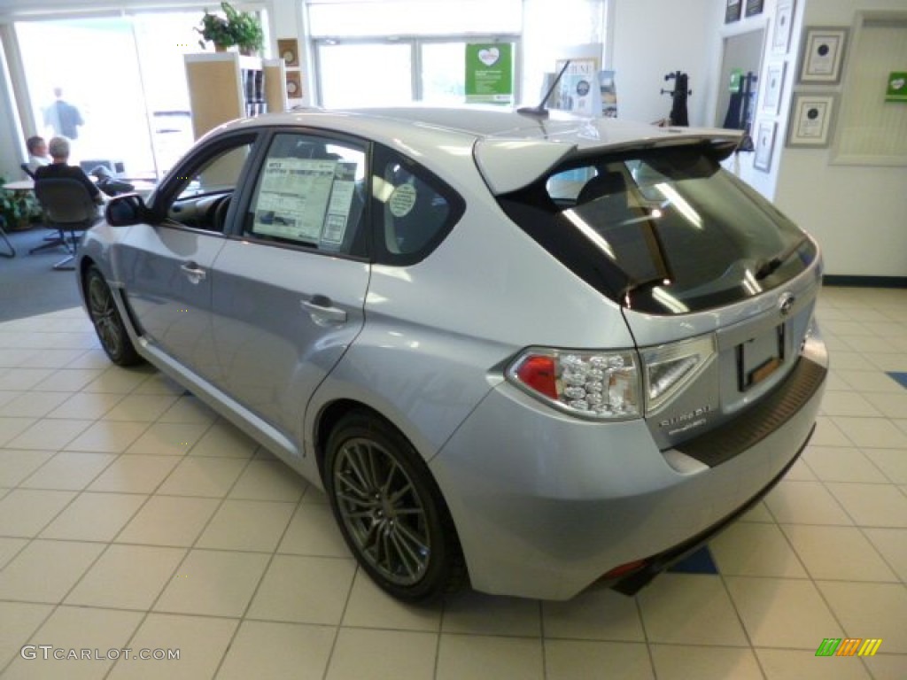 2013 Impreza WRX Limited 5 Door - Ice Silver Metallic / WRX Carbon Black photo #5