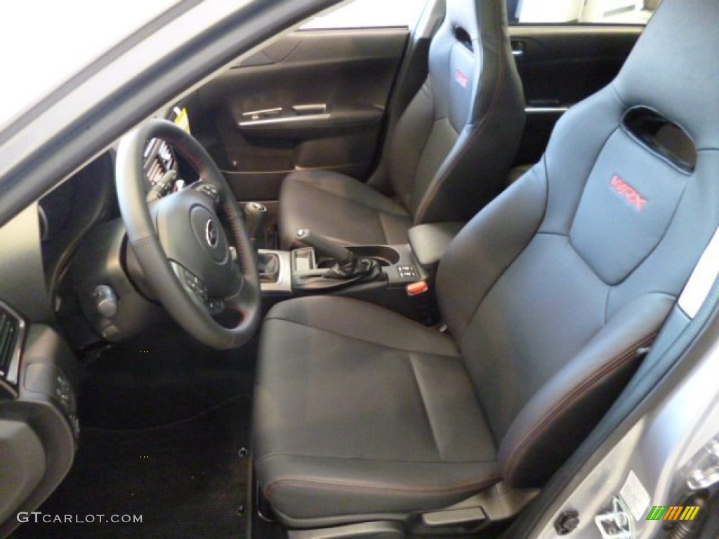 WRX Carbon Black Interior 2013 Subaru Impreza WRX Limited 5 Door Photo #81905375