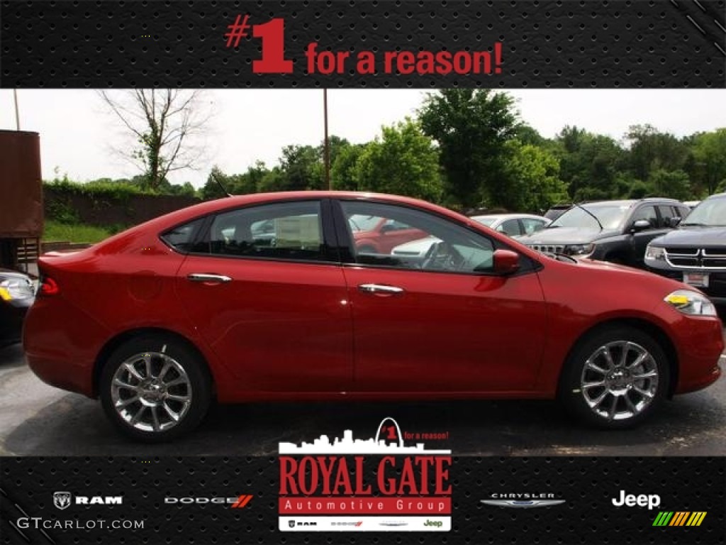 2013 Dart Limited - Redline 2-Coat Pearl / Black photo #1