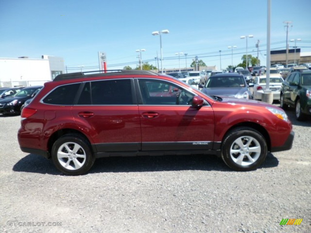 Venetian Red Pearl 2014 Subaru Outback 2.5i Premium Exterior Photo #81906516