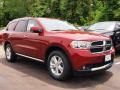 2013 Deep Cherry Red Crystal Pearl Dodge Durango Crew AWD  photo #2