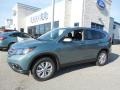 2012 Opal Sage Metallic Honda CR-V EX 4WD  photo #1