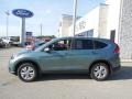 2012 Opal Sage Metallic Honda CR-V EX 4WD  photo #2