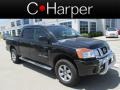 Galaxy Black 2009 Nissan Titan SE Crew Cab 4x4