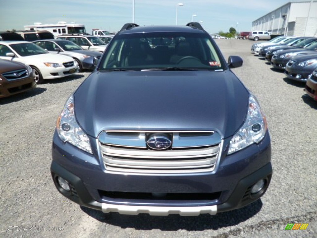 2014 Outback 2.5i Limited - Twilight Blue Metallic / Black photo #2