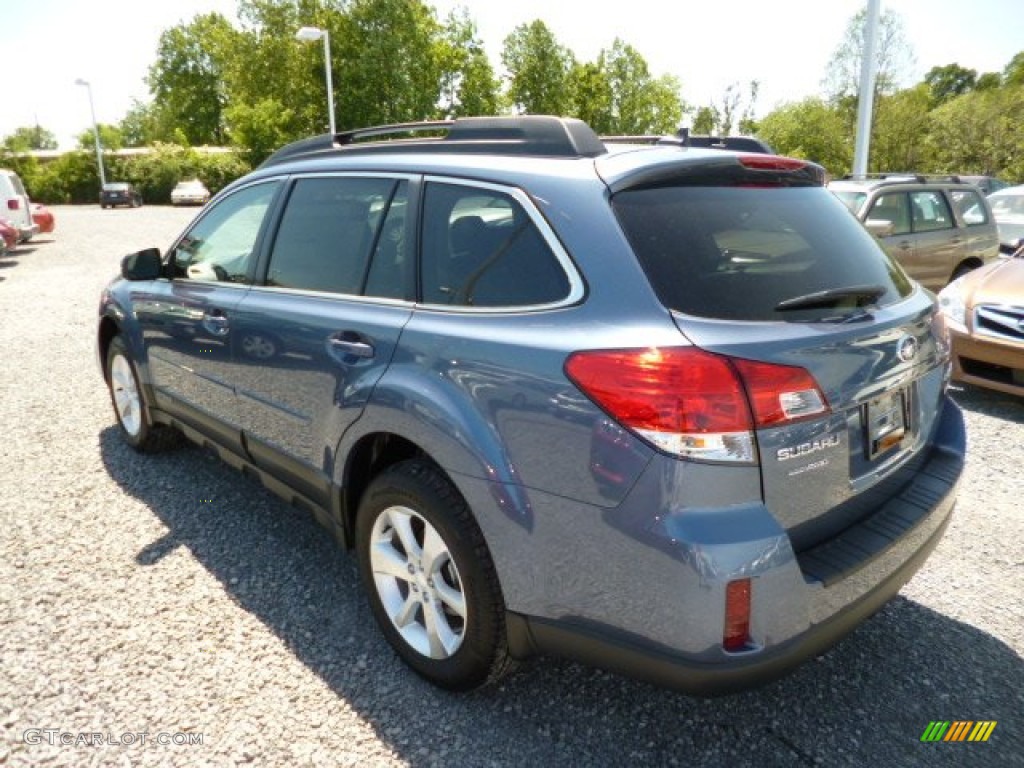 2014 Outback 2.5i Limited - Twilight Blue Metallic / Black photo #5