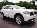 2013 Bright White Dodge Durango Crew AWD  photo #2