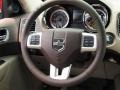 2013 Dodge Durango Dark Graystone/Medium Graystone Interior Steering Wheel Photo