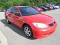 2004 Rally Red Honda Civic LX Coupe  photo #5