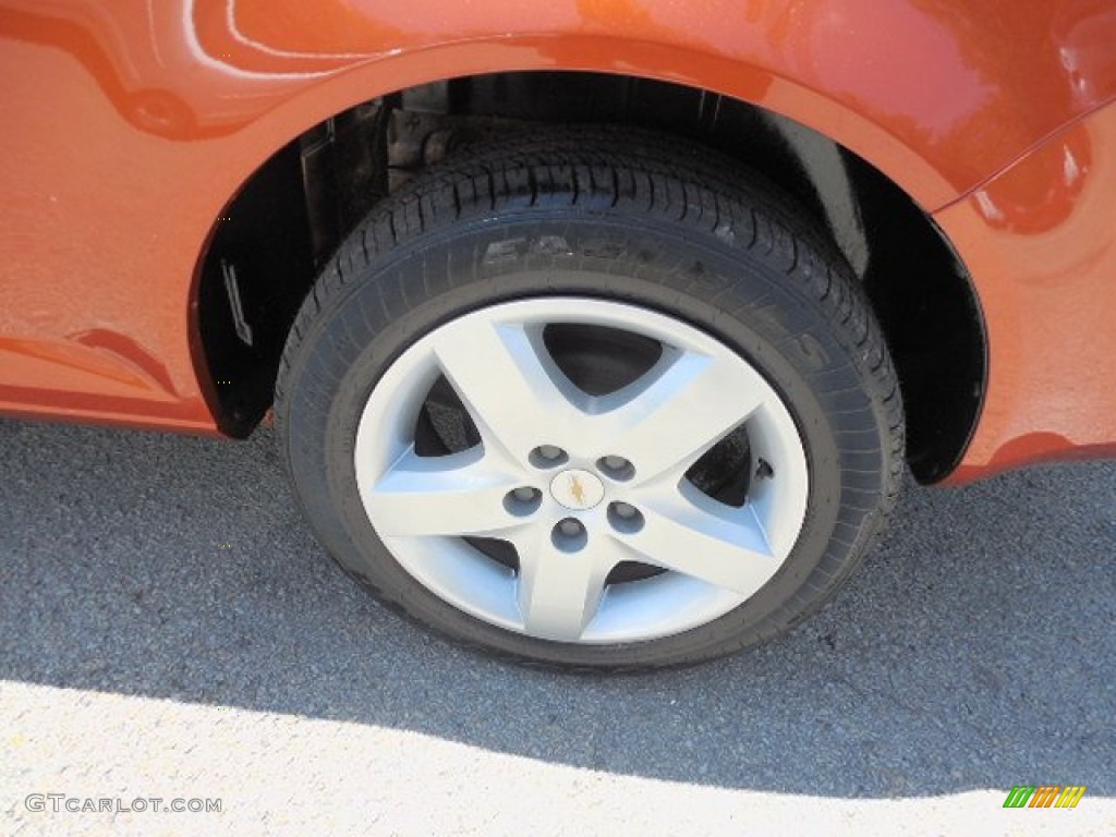 2007 Cobalt LT Coupe - Sunburst Orange Metallic / Ebony photo #3