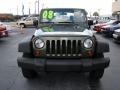 2008 Jeep Green Metallic Jeep Wrangler X 4x4  photo #3