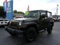 2008 Jeep Green Metallic Jeep Wrangler X 4x4  photo #4