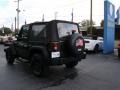 2008 Jeep Green Metallic Jeep Wrangler X 4x4  photo #6