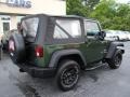 2008 Jeep Green Metallic Jeep Wrangler X 4x4  photo #8