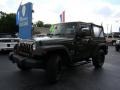 2008 Jeep Green Metallic Jeep Wrangler X 4x4  photo #24