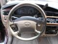 2000 Toyota Sienna Oak Interior Steering Wheel Photo