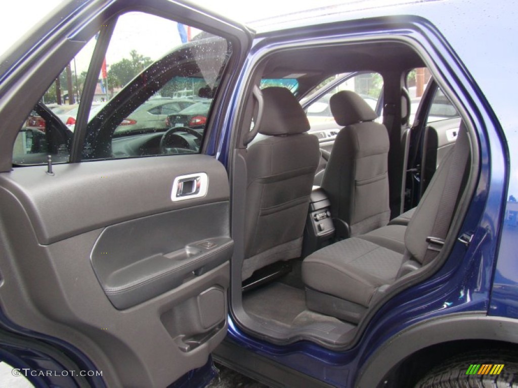 2011 Explorer XLT 4WD - Kona Blue Metallic / Charcoal Black photo #11