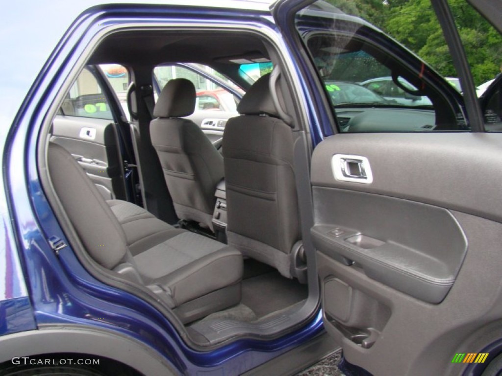 2011 Explorer XLT 4WD - Kona Blue Metallic / Charcoal Black photo #15