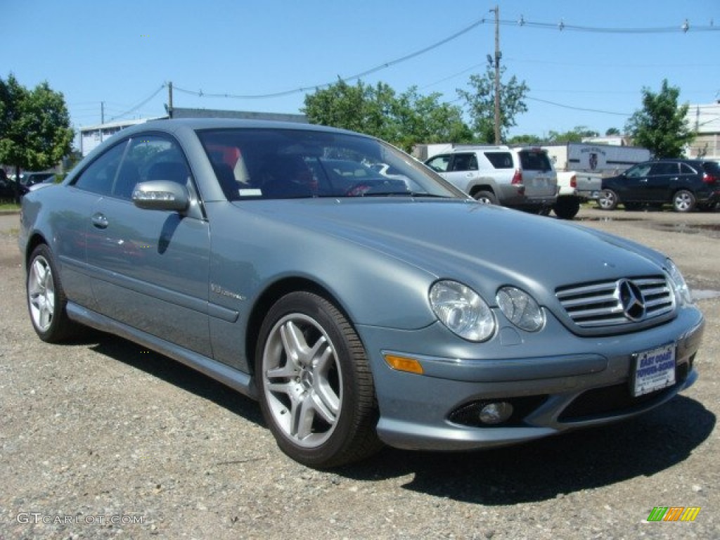 2005 CL 55 AMG - Granite Grey Metallic / Charcoal photo #1