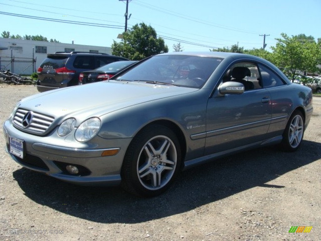 2005 CL 55 AMG - Granite Grey Metallic / Charcoal photo #3