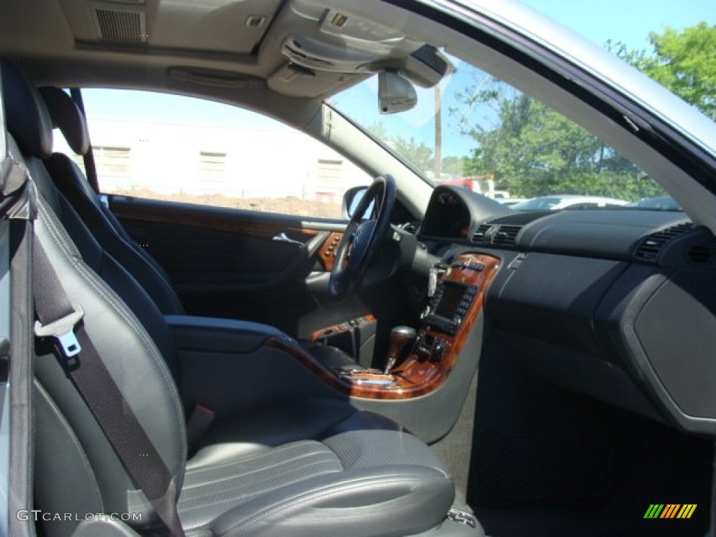 2005 CL 55 AMG - Granite Grey Metallic / Charcoal photo #8