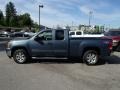 Steel Gray Metallic 2009 GMC Sierra 1500 SLE Extended Cab 4x4