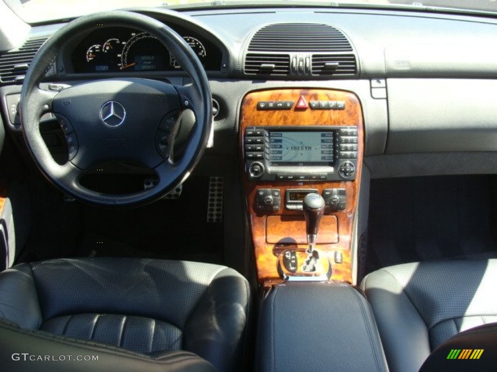 2005 Mercedes-Benz CL 55 AMG Charcoal Dashboard Photo #81909946