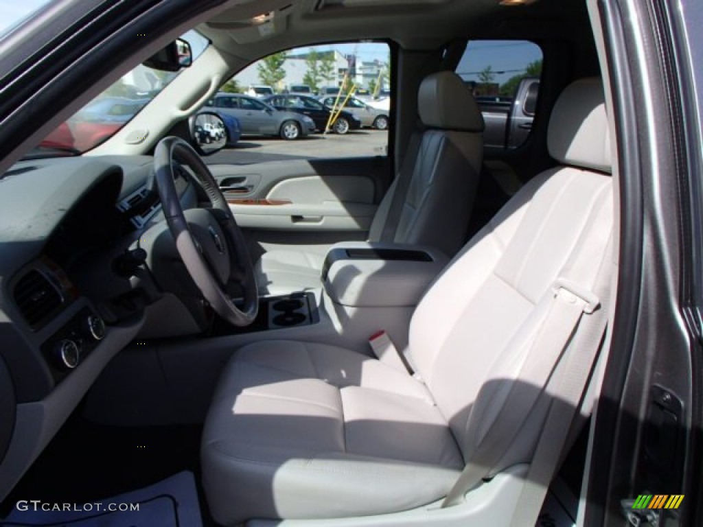 2007 Silverado 1500 LTZ Extended Cab 4x4 - Graystone Metallic / Light Titanium/Dark Titanium Gray photo #11