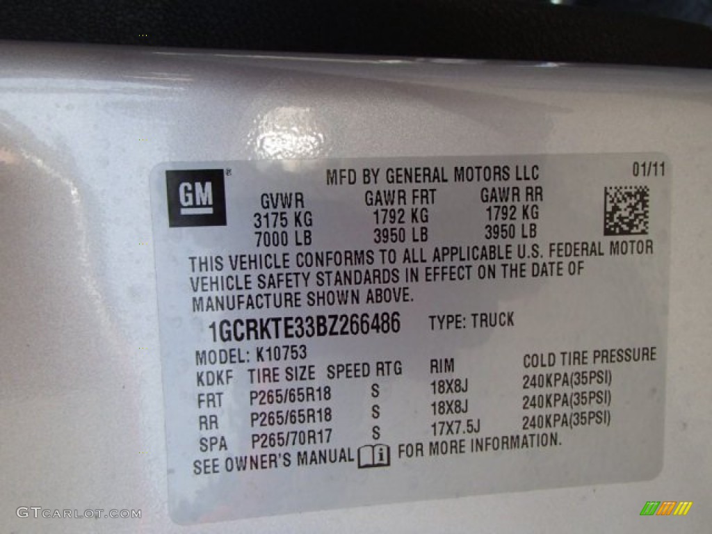 2011 Silverado 1500 LTZ Extended Cab 4x4 - Sheer Silver Metallic / Ebony photo #20