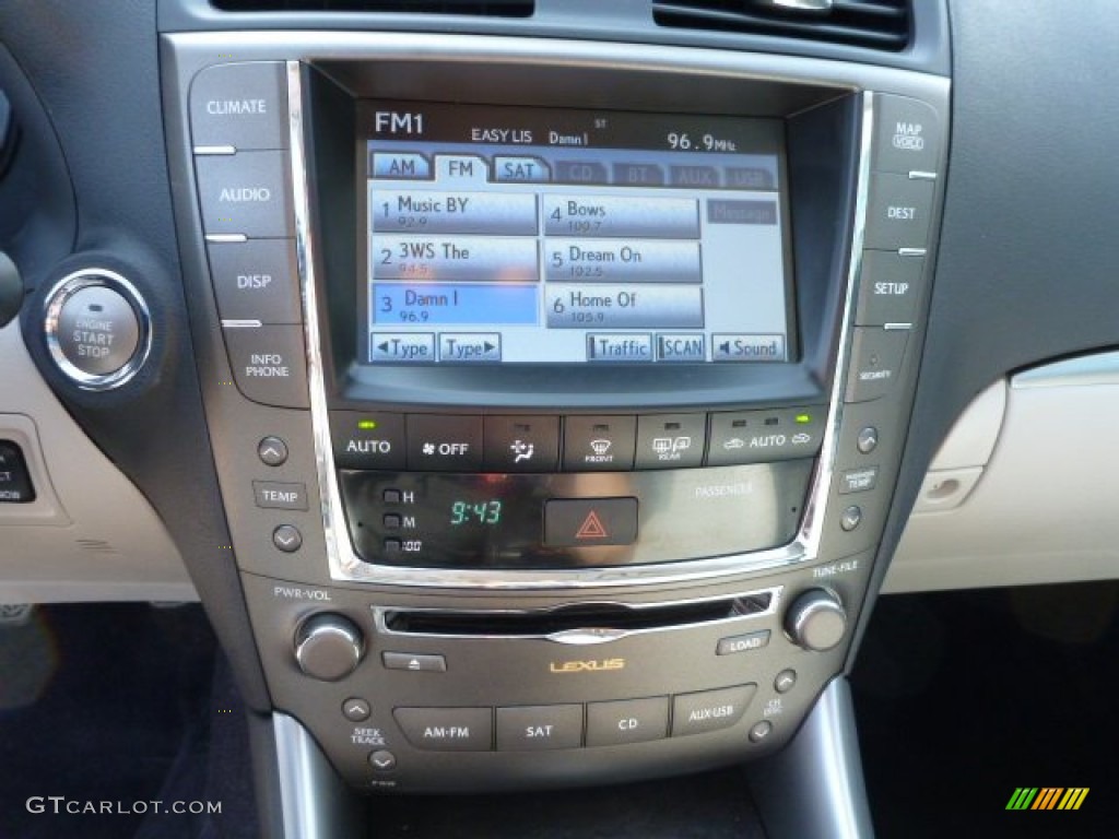 2011 Lexus IS 350 AWD Controls Photo #81911421