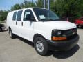 Summit White 2013 Chevrolet Express 3500 Cargo Van Exterior