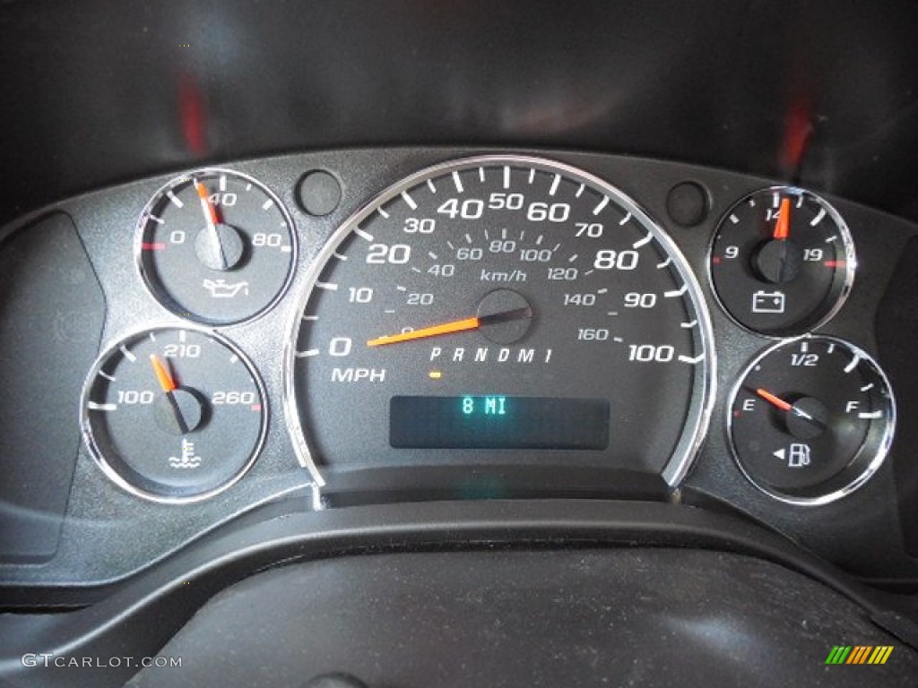 2013 Chevrolet Express 3500 Cargo Van Gauges Photo #81912054