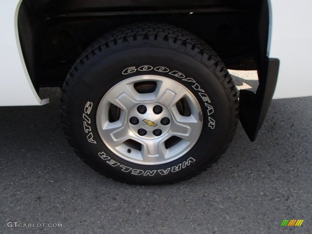 2007 Silverado 1500 LT Extended Cab 4x4 - Summit White / Ebony Black photo #9