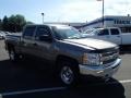 Graystone Metallic - Silverado 1500 LT Crew Cab 4x4 Photo No. 4