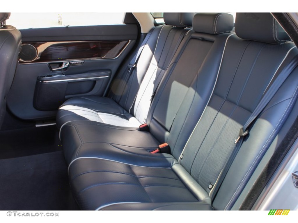 2011 Jaguar XJ XJL Rear Seat Photo #81914368