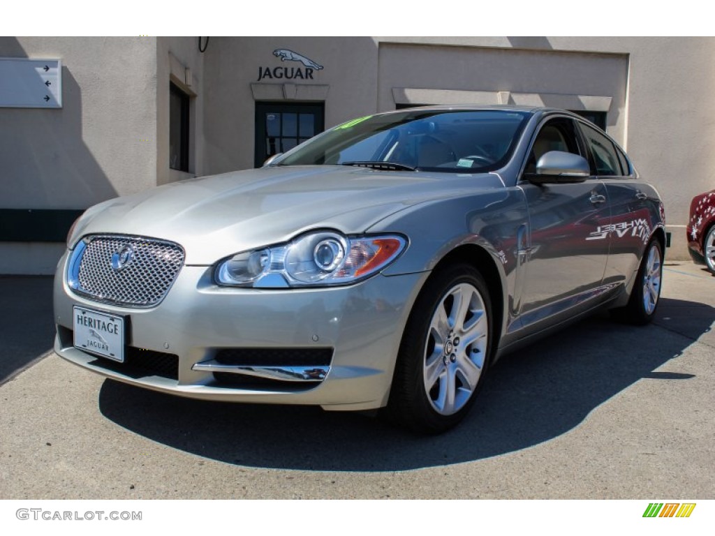 2010 XF Sport Sedan - Cashmere Gold Metallic / Barley photo #1