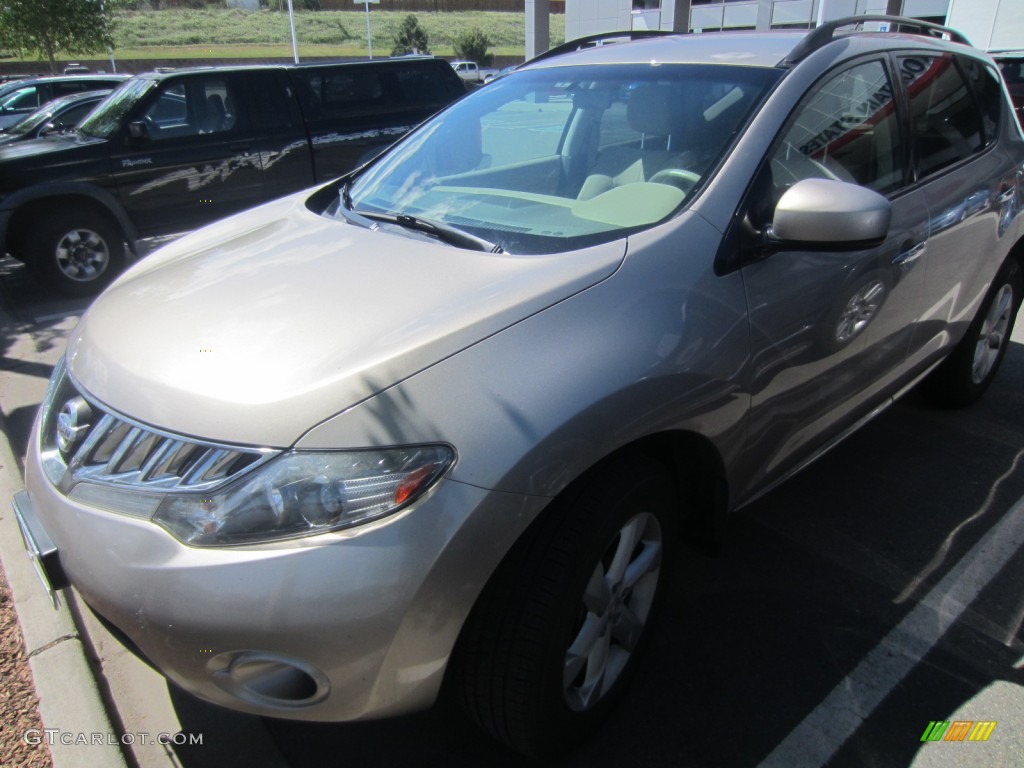 2009 Murano S AWD - Saharan Stone Metallic / Beige photo #4