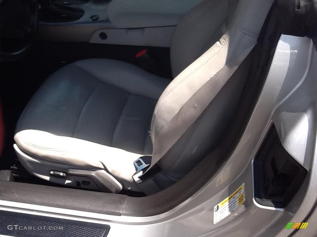 2006 Corvette Coupe - Machine Silver Metallic / Titanium Gray photo #7