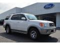 Natural White 2003 Toyota Sequoia SR5